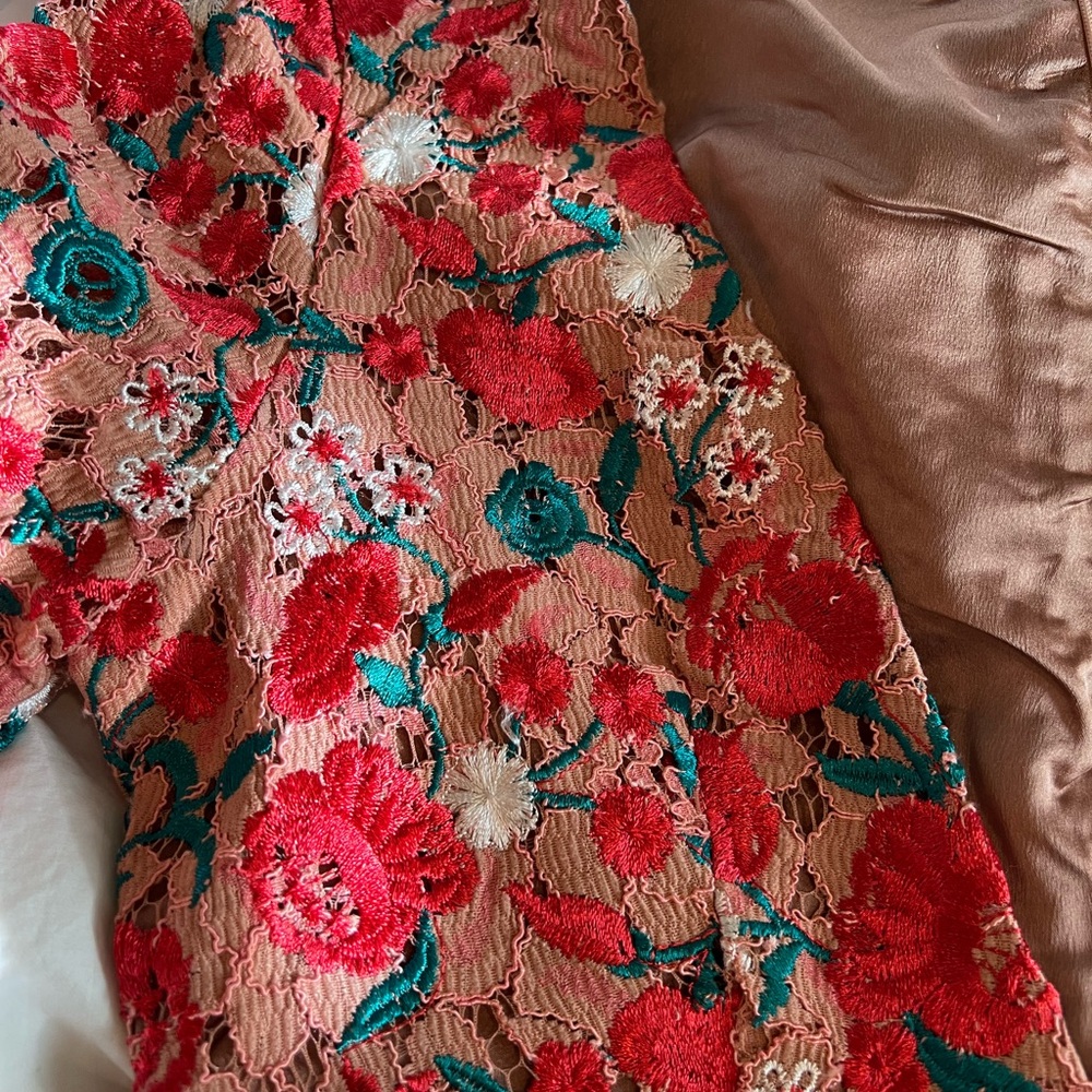 Revolve Lovers and Friends Vira Dress in Dark Nude - Picture 13 of 13